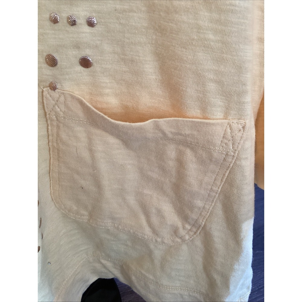 Onque Casuals Womans XL Yellow Lite Jacket‎ With Bling And Pockets - Picture 5 of 8
